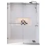 Двері в нішу Koer SR SD06-140x220-TR-01 прозоре скло Easy Clean 8мм, хром (KR5368) — Photo 17
