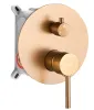 Душова система REA LUNGO BRUSHED COPPER з виливом + BOX прихованого монтажу — Photo 8