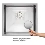Кухонна мийка Qtap D4843 2.7/1.0 мм Satin (QTD484310) — Photo 9