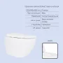 Готове рішення Qtap для ванної кімнати: підвісний унітаз Robin ML Ultra Quiet 520x365x365 + комплект інсталяції Standard (лінійна клавіша Black) — Photo 9