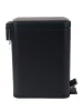Відро для сміття з плавним закриттям прямокутне ZERIX SANSA-TC0105 BLACK 5 л (колір чорний) (ZX5894) — Photo 10