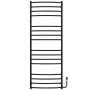 Рушникосушарка електрична Класік Еліт П16 600х1700 Deffi нержавіюча сталь (Чорний, EF16, Праве підключення) — Photo 3