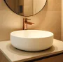 Змішувач для раковини (умивальника) REA ARGUS BRUSHED COPPER високий — Photo 8