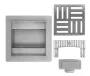 Трап для душу REA CROSS 12x12 NICKIEL BRUSHED — Photo 7