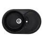 Мийка кухонна Haiba HB8310-G226 Black 780x500x220 (HB0975) — Photo 3