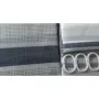 Шторка для ванної Mixxus SCT-017-180x180 з поліестеру (Візерунок "Смужка" біло-чорна) (AC3587) — Photo 8