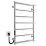 Рушникосушарка електрична Ladder П7 500х800 Deffi нержавіюча сталь (Хром, JD03, Ліве підключення) — Photo 4