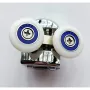 Ролики для душових кабін подвійні колеса MIXXUS PREMIUM ROLLERS SCP01-1 CHROME верхні (23mm для DIVERSE SC01,SC02,SD01) (MI7161) — Photo 6