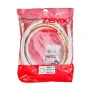 Шланг для газу ZERIX ZHG-01-FF1/2"-250 ПВХ білий 1/2"ГГ 250 см (ZX6162) — Photo 5