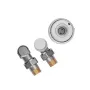 Комплект для підключення радіатора Koer SET-23 - 1/2'' кутовий з термоголовкою, клікове кріплення (KR5284) — Photo 9