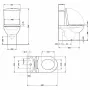 Унітаз підлоговий Qtap Arvin Ultra Quiet 630×350×795 мм з сидінням Soft-close, White QTARV27W49259 — Photo 11