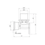 Кутик прес Icma 16х1/2" ВР настінний №410 — Photo 4