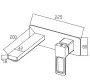 Змішувач для умивальника вбудований KOER KB-16009-05 (Колір чорний) (KR5980) — Photo 14