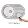 Кухонне миття Qtap 7750 0,8 мм Micro Decor (QT7750MICDEC08) — Photo 9