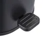 Відро для сміття з плавним закриттям овальне ZERIX PRIME-TC0105 BLACK 5 л (колір чорний) (ZX5902) — Photo 18