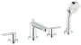 Змішувач на борт ванни на 4 отвори Grohe BauLoop (2511900A) — Photo 2