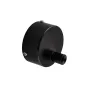 Чашка декоративна Mixxus TCC-01 BLACK (кругла) для маскування кабелю (колір чорний) (MI6638) — Photo 2