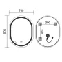 Дзеркало Mixxus Premium ELLIPSE MV05-90x70-Reverse з Led Touch, Anti-fog, димером (3-6,5kK) (MP6644) — Photo 20