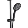 Душова система для душу Qtap Jay на два споживача QTJAY110BLM45550 Black Matt — Photo 13