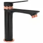 Змішувач для раковини (умивальника) REA VIRAL BLACK ROSE GOLD низький * — Photo 8