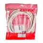 Шланг для газу ZERIX ZHG-01-FF1/2"-400 ПВХ білий 1/2"ГГ 400 см (ZX6164) — Photo 5