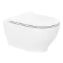 LABE Rimless унитаз подвесной 57,5*37*40см, сиденье Slim slow-closing — Photo 2