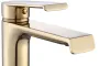 Змішувач для раковини (умивальника) REA HASS BRUSHED GOLD високий * — Photo 5