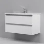 Тумба з раковиною, підвісна, 100 см AM.PM M85-FHX1002-WC1002WG38 X-Joy — Photo 11