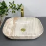 Умивальник (раковина) VBI RAVENNA TRAVERTINE GLOSSY накладний — Photo 8