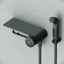 Змішувач TouchReel, що монтується в стіну з гігієнічним душем та полицею AM.PM F0H85A822 X-Joy — Photo 9