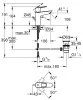 Змішувач для раковини M-розміру Grohe BauLoop New (23762001) — Photo 13