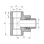 Трійник ЗР 32x3/4M PPR Koer K0111.PRO (KP0132) — Photo 3