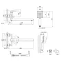 Змішувач для ванни Lidz (NKS) 10 30 005-1 New — Photo 8
