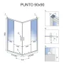 Душова кабіна REA PUNTO 90х90 CHROME * — Photo 9