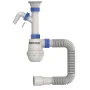 Сифон для кухні Mixxus SK-01-B 1 1/2"x40 з литим випуском та відводом для пральної машини (MI8191) — Photo 2