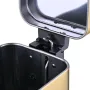 Відро для сміття з плавним закриттям прямокутне Mixxus Premium Quadro-TC0105 Brushed Gold 5 л (колір матове золото) (MI8394) — Photo 59