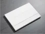 Панель змиву Koer KT-0603-03 240x160x10mm пластикова, кнопка лінійна — Photo 5
