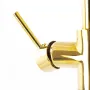 Змішувач для ванни REA ORTIS GOLD золотий підлоговий — Photo 11