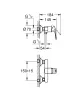 Змішувач для душу Grohe BauLoop (23634000) — Photo 3