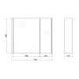 Дзеркальний шафа підвісний Qtap Scorpio 700х600х145 White QT1477ZP701W — Photo 7