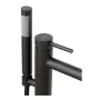 Змішувач для ванни Mixxus FLO-009-B Black (MI6018) — Photo 6