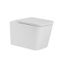 Унітаз підвісний Qtap Tern Ultra Quiet безобідковий з сидінням Soft-close WHITE QT17332303AW — Photo 6