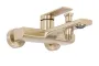 Змішувач для ванни та душу REA VERSO BRUSHED GOLD настінний з виливом — Photo 12