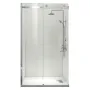 Двері в нішу Koer SR SD01-140x200-TR-01 прозоре скло Easy Clean 8мм, хром (KR5380) — Photo 31