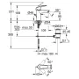 Змішувач для умивальника GROHE EUROSMART 33265003 — Photo 3
