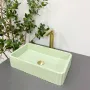 Умивальник (раковина) VBI FLORENTIA LIGHT GREEN MATT накладний — Photo 5