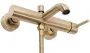 Змішувач для ванни та душу REA LUNGO BRUSHED GOLD настінний з виливом — Photo 15