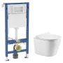 Набір інсталяційний: DOBRY c06822200 унітаз twist, сидіння duroplast +458.103.00.2 DUOFIX Basic інсталяція для унітазу, без клавіші — Photo 2