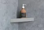 Кутова полиця для ванни REA SF07 NICKEL BRUSHED - кутова полиця для ванни — Photo 5
