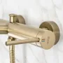 Змішувач для ванни REA FOSS BRUSHED GOLD з виливом — Photo 6